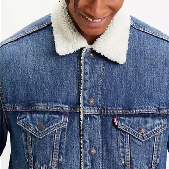 Levi Sherpa Trucker Jacket - Picture 2 of 8
